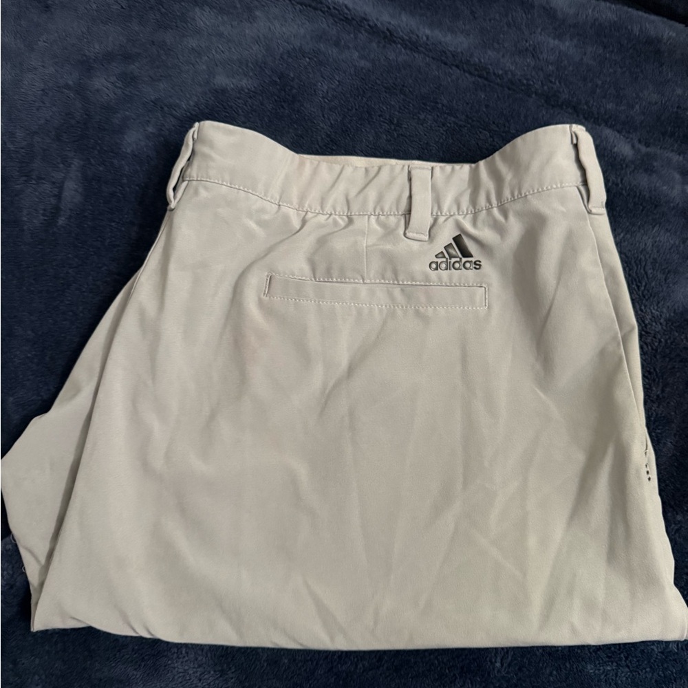 Adidas Heather Gray Performance Shorts